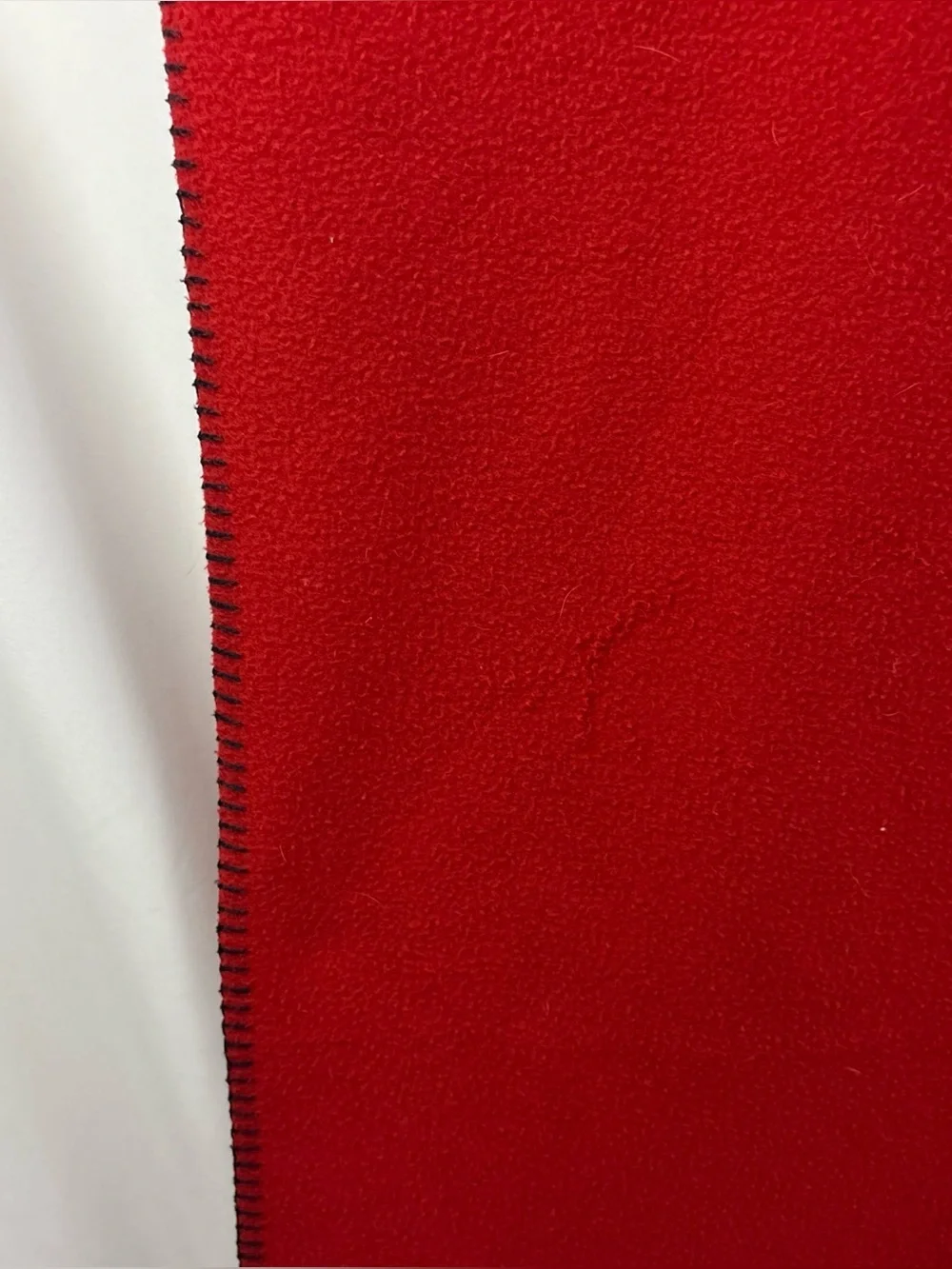 Ralph Lauren Polo Bear Soft Fleece Blanket Red Embroidered Logo Red/Black 51x67